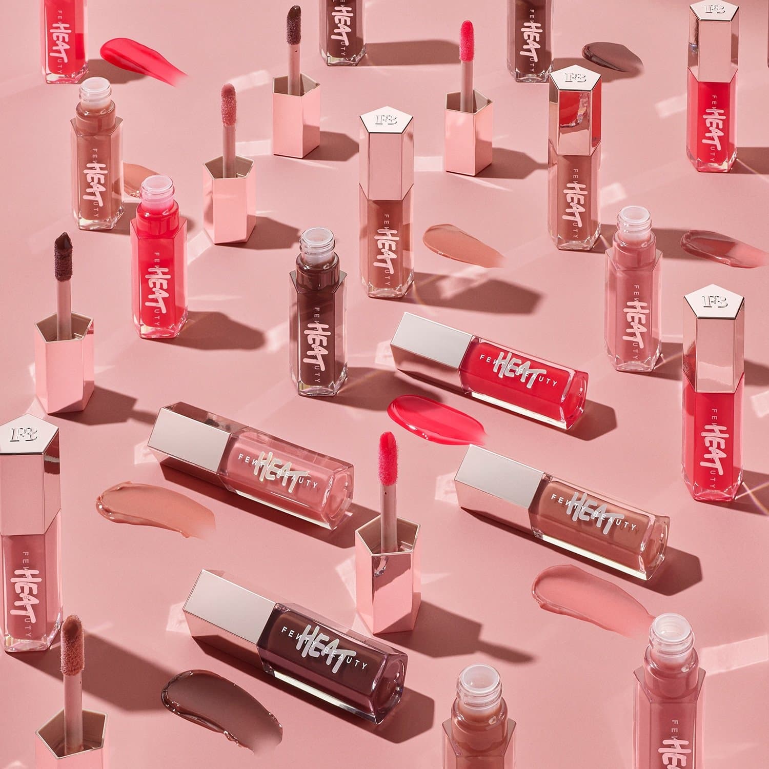 fenty lip gloss and highlight set