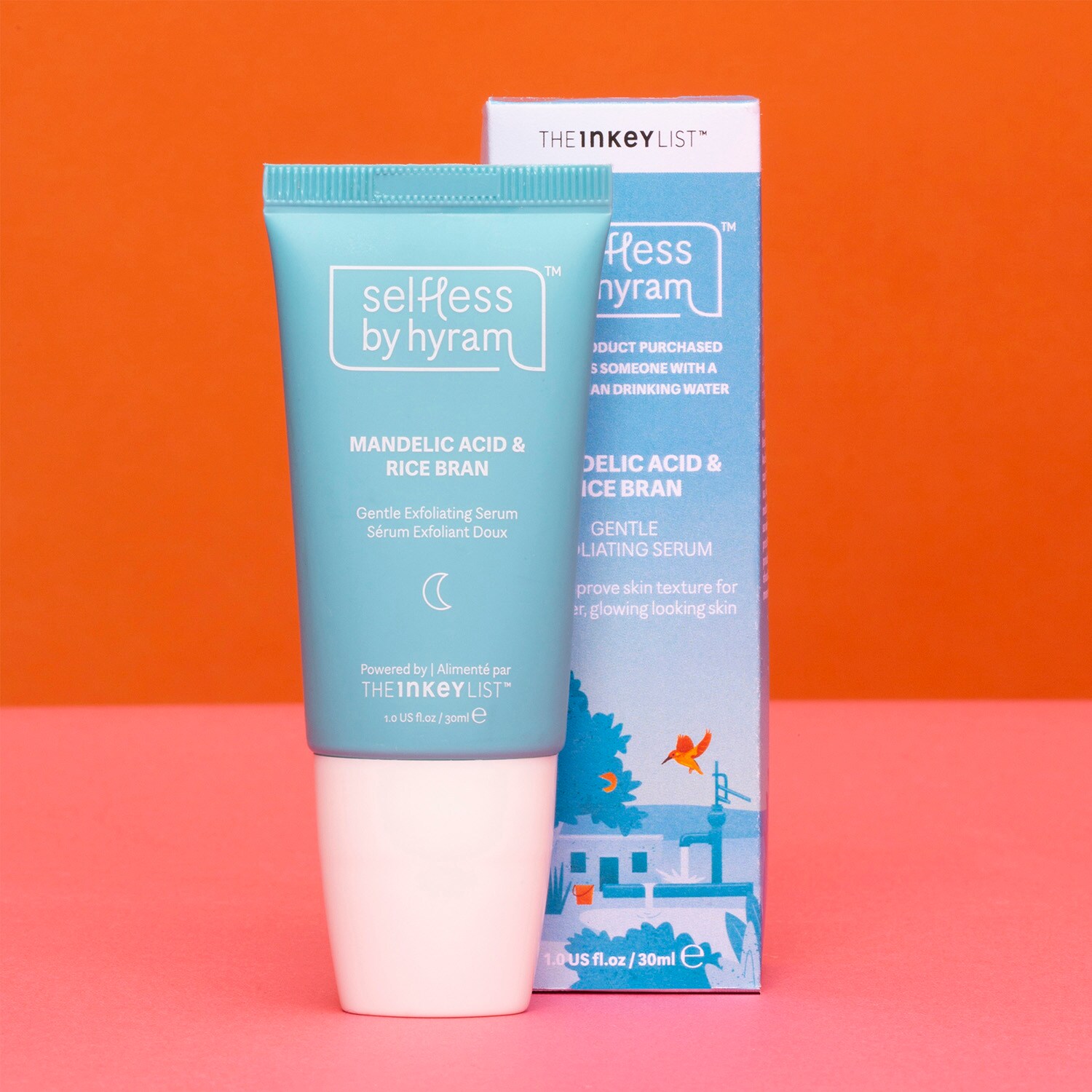 Selfless by Hyram Mandelic Acid and Rice Bran Exfoliating Serum THE