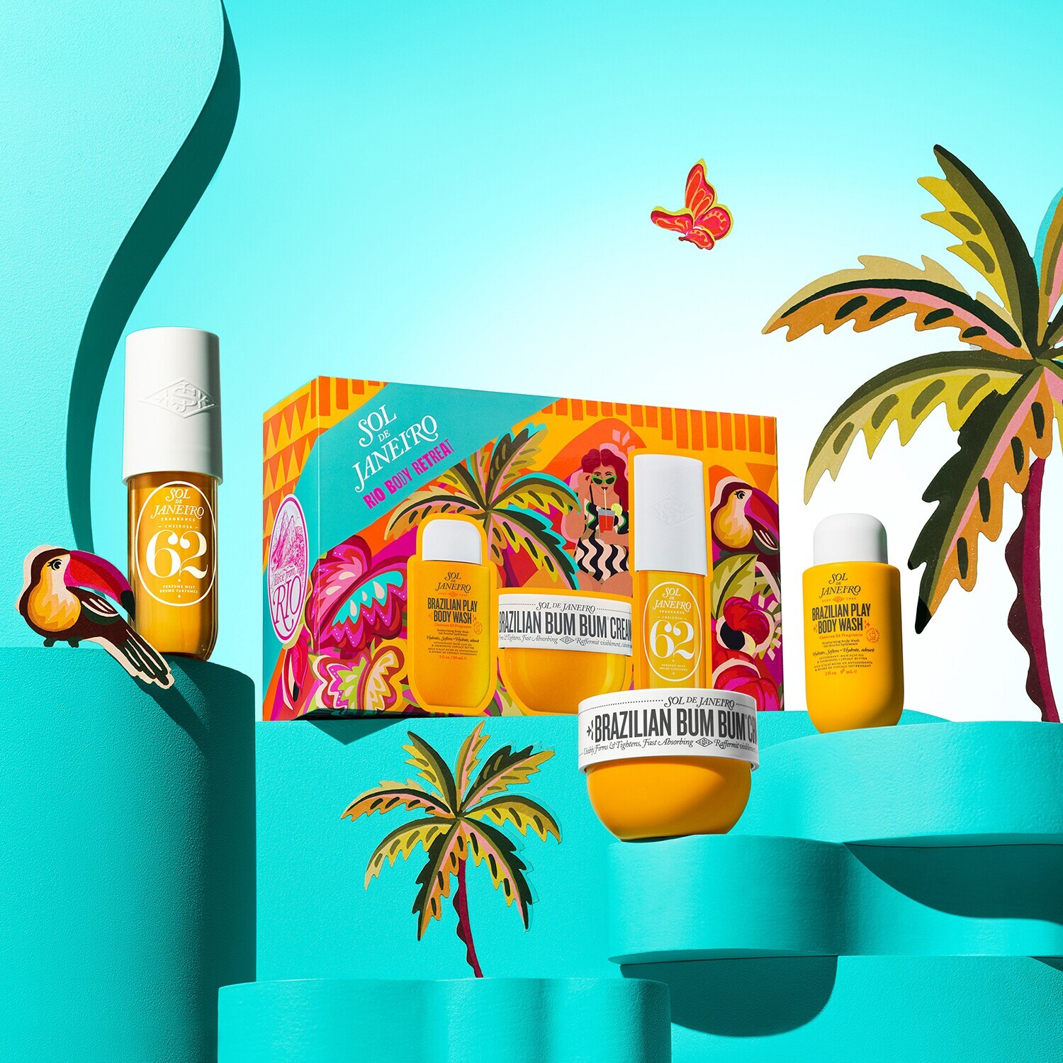 Rio Body Retreat Set Bodycare Routine Set SOL DE JANEIRO ≡ SEPHORA